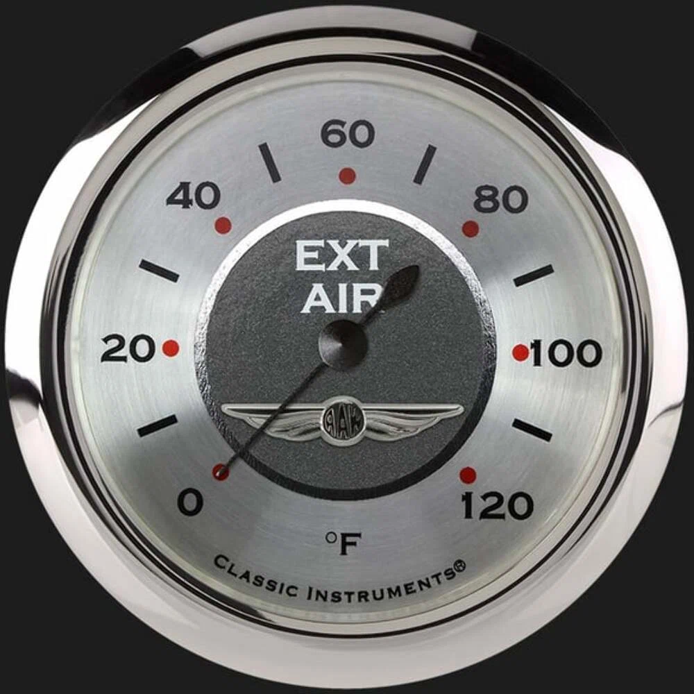 All American 2 5_8_ Outside Air Temp Gauge AW399SRC